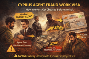 Read more about the article Cyprus Agent Fraud Work Visa: How Workers Are Cheated Before Arrival