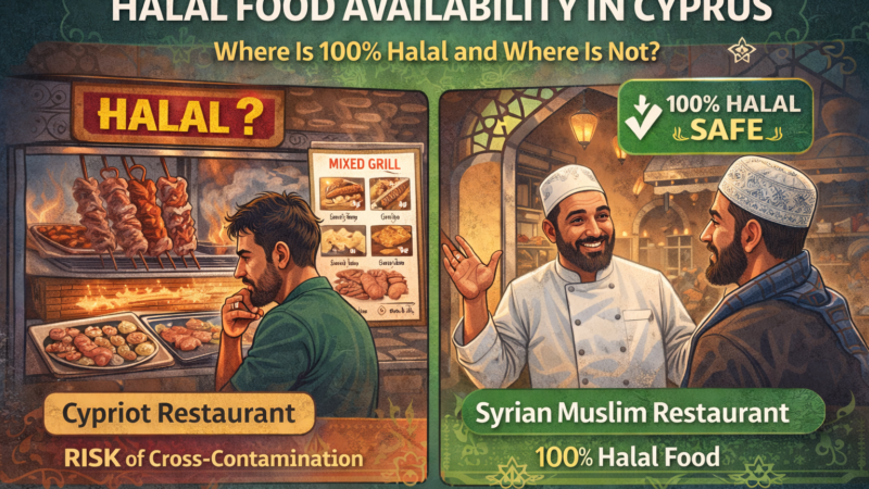 Halal Food Availability in Cyprus for Muslims