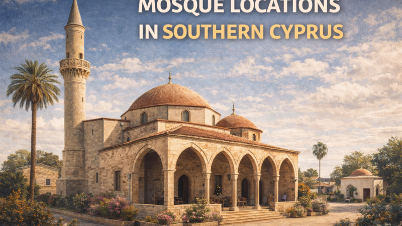 Mosque Locations in Southern Cyprus