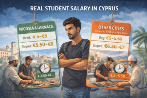 Read more about the article Real Student Salary in Cyprus: (Is It Enough to Survive?)