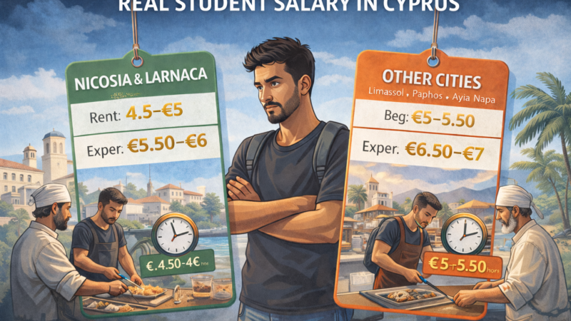 Real Student Salary in Cyprus