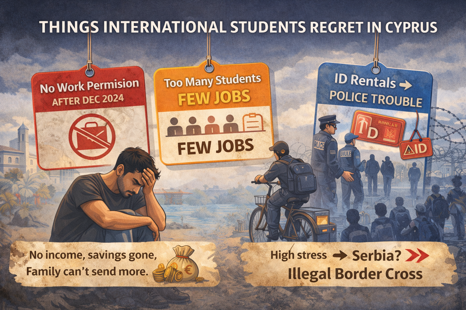You are currently viewing 7 Things International Students Regret Cyprus