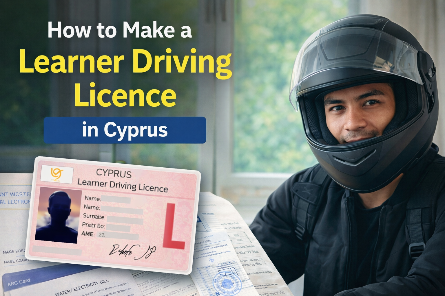 Read more about the article 5 Step: Make a Learner Driving Licence in Cyprus as a Student