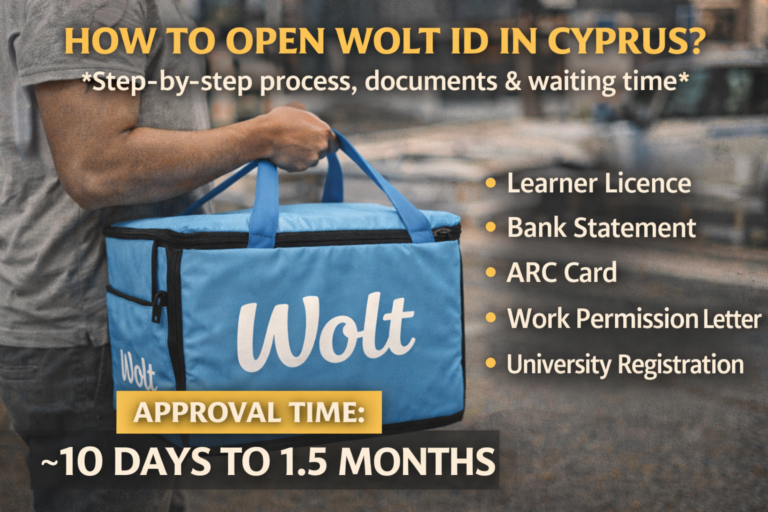 How to Open Wolt ID in Cyprus
