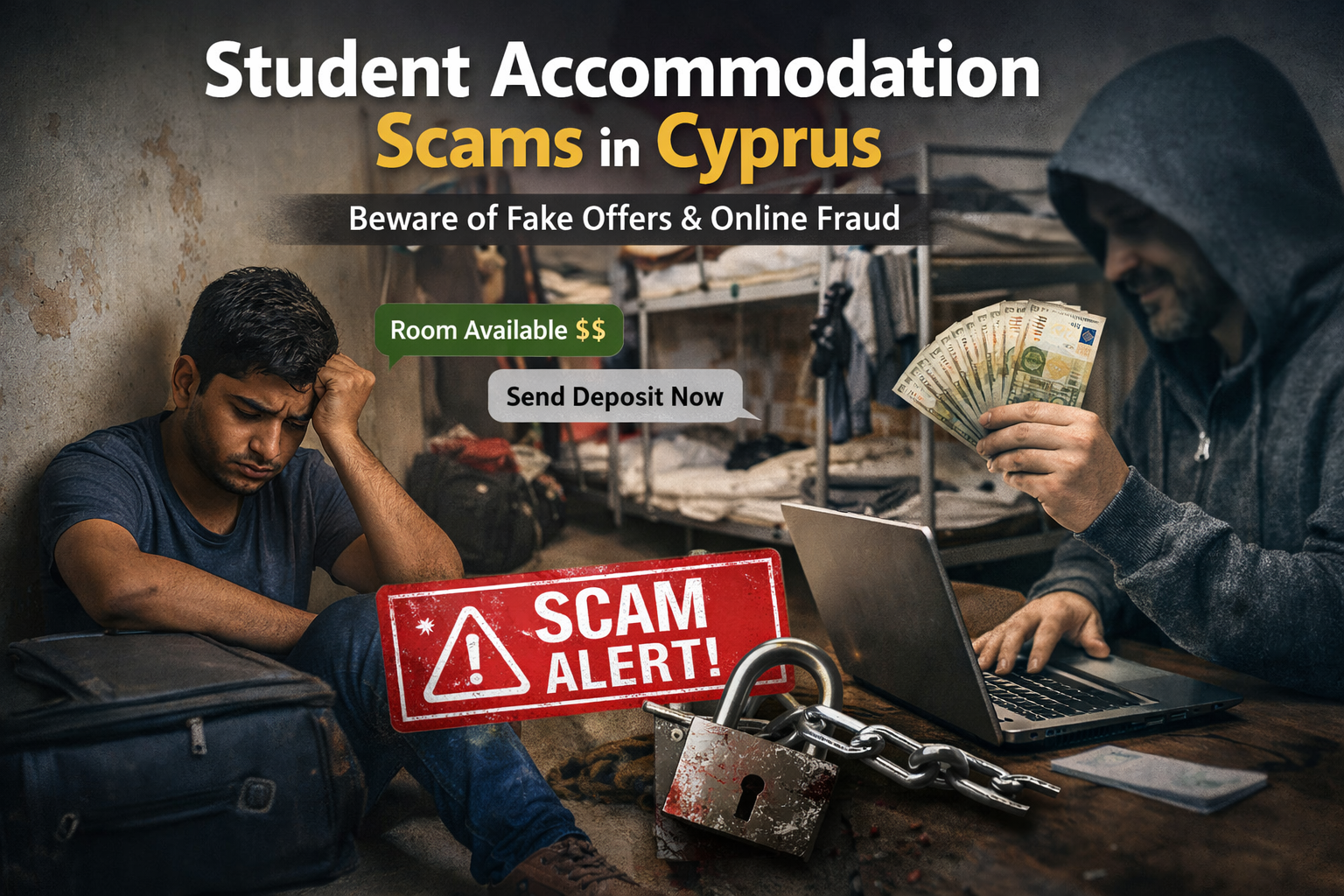 Read more about the article Student Accommodation Scams in Cyprus: (And How to Stay Safe)